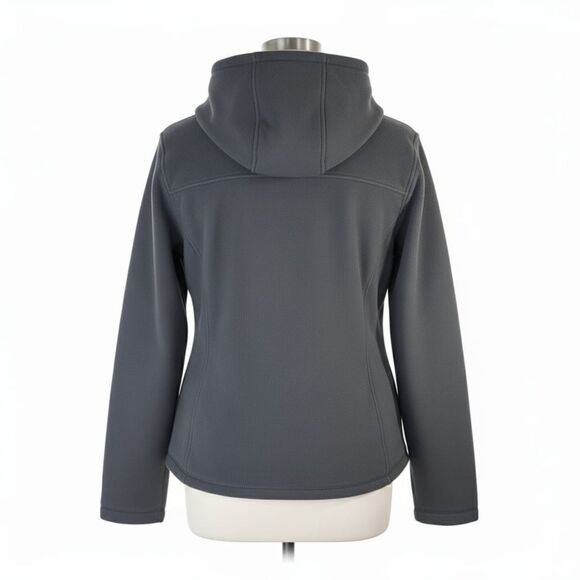 Dewbu Heated Hooded Parka Polar Fleece Jacket XL - 12V Battery & 3 Heat Settings - Picture 6 of 14